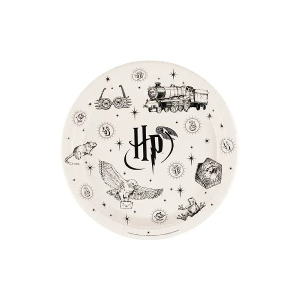 Pappteller - Harry Potter - 6er-Pack - Beige Pappteller - Harry Potter - 6er-Pack - Beige