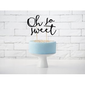 Kuchendeckel - Oh So Sweet - Schwarz Kuchendeckel - Oh So Sweet - Schwarz