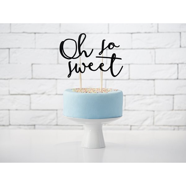 Kuchendeckel - Oh So Sweet - Schwarz Kuchendeckel - Oh So Sweet - Schwarz