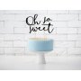 Kuchendeckel - Oh So Sweet - Schwarz Kuchendeckel - Oh So Sweet - Schwarz