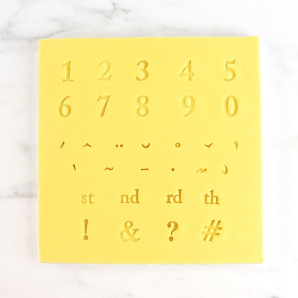 Stempel - Fun Fonts - Sammlung 2 - 31 Stck