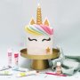 Kuchenkerze - Einhornhorn - Scrapcooking - 1 Stk Kuchenkerze - Einhornhorn - Scrapcooking - 1 Stk