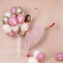 Ballonstrau� - Ballerina - Rosa - 5 St�ck