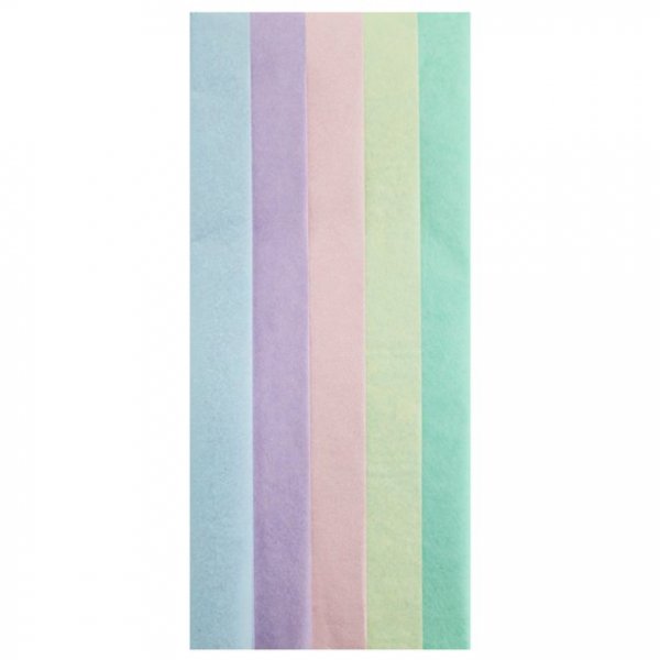 Seidenpapier - Pastell - 10 Blatt