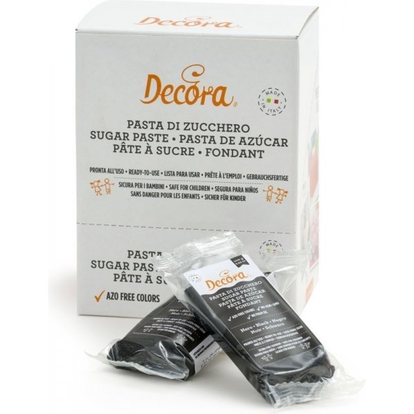 Zuckerpaste Schwarz - 100 g Zuckerpaste Schwarz - 100 g