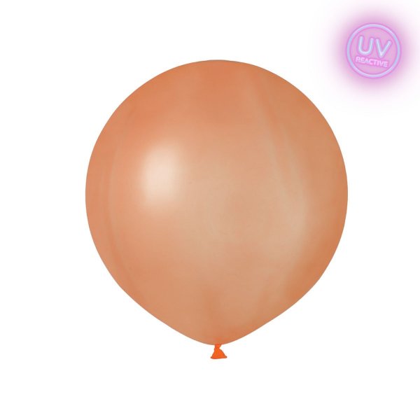 Latexballons - Neonorange - UV-Leuchtend - 48 cm Latexballons - Neonorange - UV-Leuchtend - 48 cm