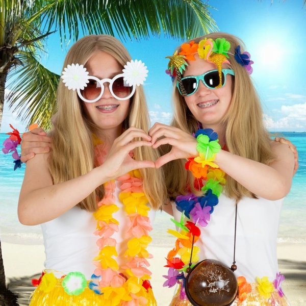 Sonnenbrille - Blumen - Weiß Sonnenbrille - Blumen - Weiß