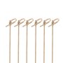 Snack- und Getränkestäbchen - Bambus - 12 cm - 50 Stück Snack- und Getränkestäbchen - Bambus - 12 cm - 50 Stück