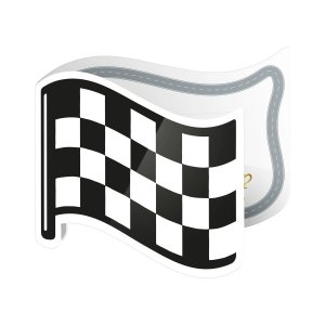 Einladungskarten mit Umschl�gen - Flagge - 6er-Pack