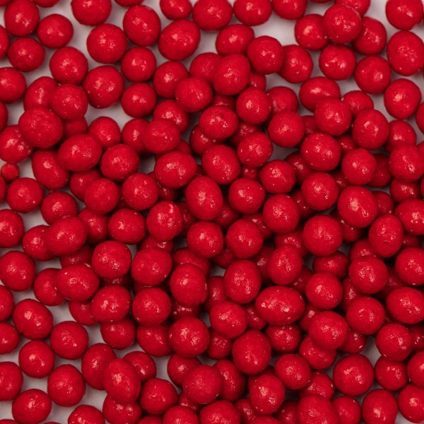 Zuckerperlen - Rot - 4 mm - PME - 74 g Zuckerperlen - Rot - 4 mm - PME - 74 g
