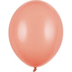 Pastellballons - Premium 27 cm - Pfirsich - 10er-Pack