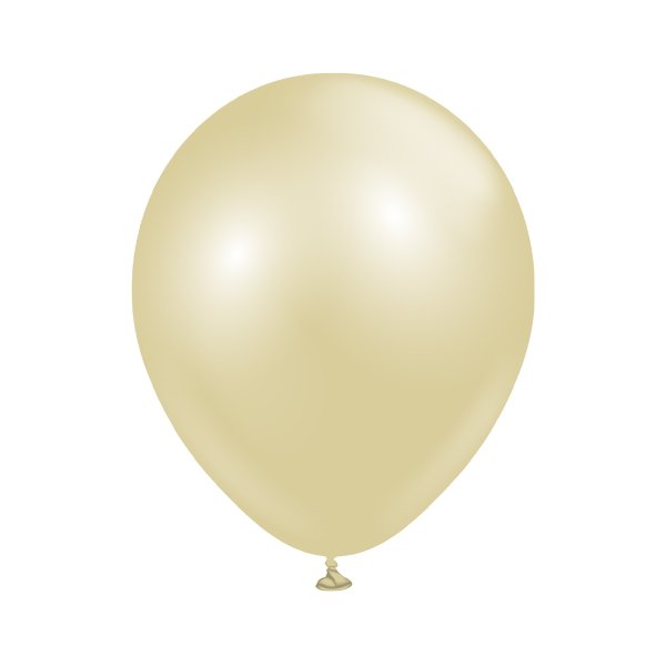 Ballons, einfarbig - Premium 45 cm - Aura Antikgold - 5er-Pack Ballons, einfarbig - Premium 45 cm - Aura Antikgold - 5er-Pack