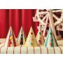 Partyhüte - Gestreift mit Bommeln - 6er-Pack Partyhüte - Gestreift mit Bommeln - 6er-Pack