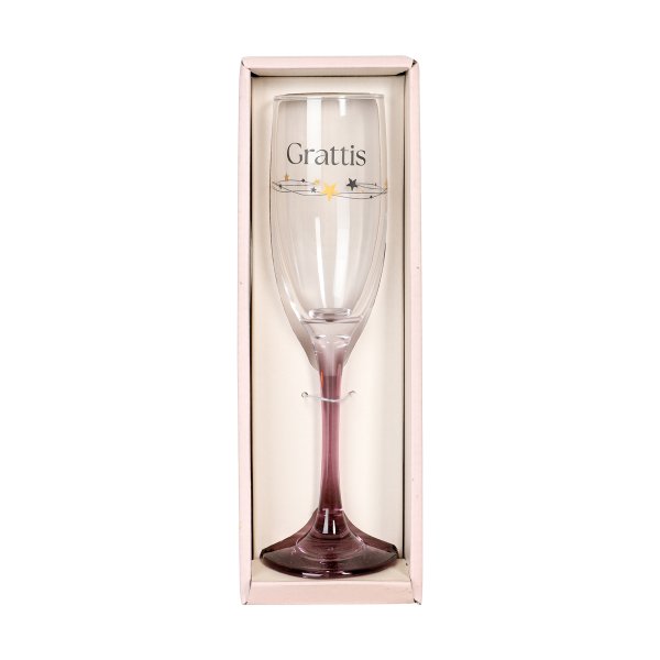 Champagnerglas - Herzlichen Glückwunsch! Champagnerglas - Herzlichen Glückwunsch!