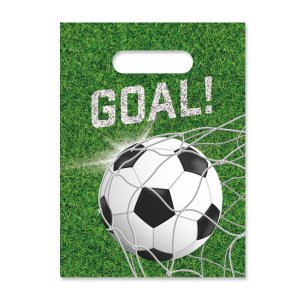 Partytüten - Fußball - 16 x 23 cm - 8er-Pack Partytüten - Fußball - 16 x 23 cm - 8er-Pack
