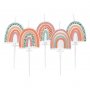 Kuchenkerzen - Boho Rainbow - 5er-Pack Kuchenkerzen - Boho Rainbow - 5er-Pack