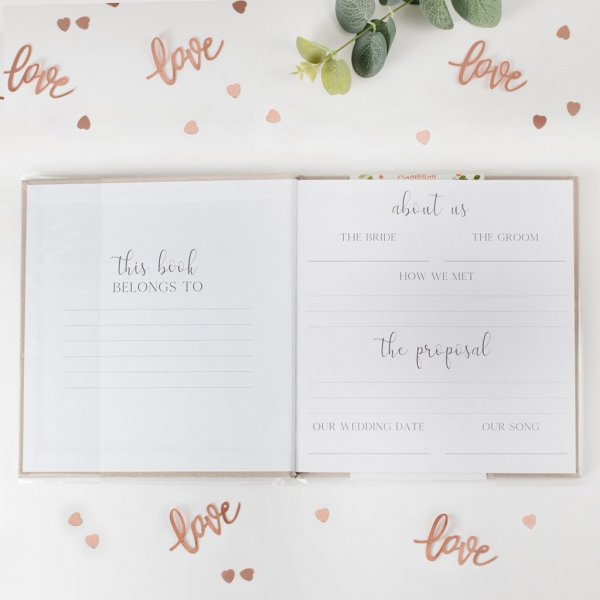 Hochzeitsplaner - Grau/Roségold Hochzeitsplaner - Grau/Roségold