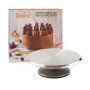 Drehteller fr Kuchen - Decora - Edelstahl