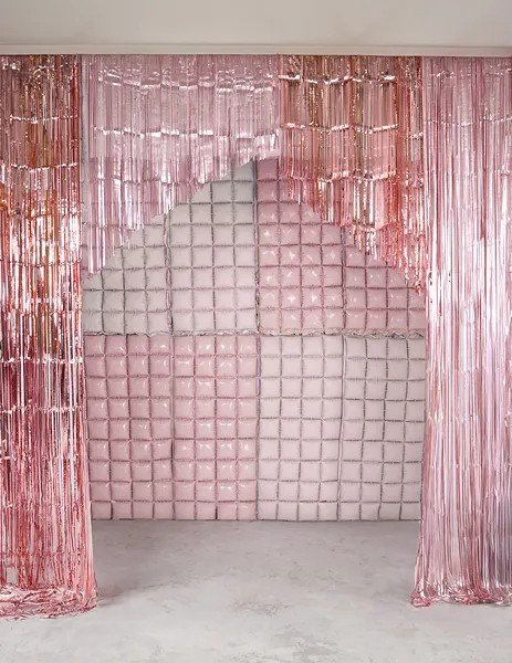 Hintergrund - Folienballons - Rosa - 55 x 110 cm Hintergrund - Folienballons - Rosa - 55 x 110 cm