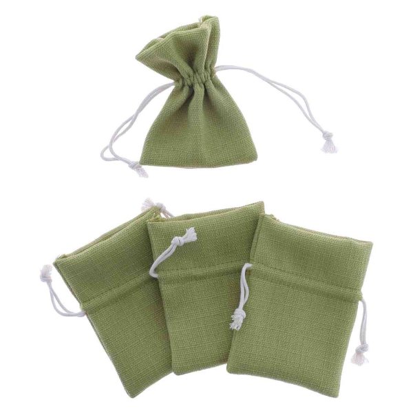 Stoffbeutel - Grün - 4er-Pack Stoffbeutel - Grün - 4er-Pack