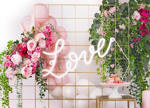 LED-Neonreklame - Liebe - 61 x 27,4 cm