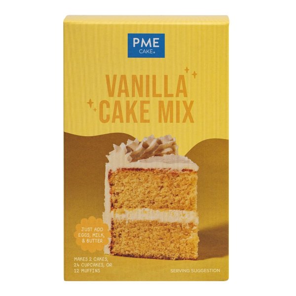 Backmischung - Vanillekuchen - Für Biskuitkuchen oder Cupcakes - 500 g Backmischung - Vanillekuchen - Für Biskuitkuchen oder Cupcakes - 500 g