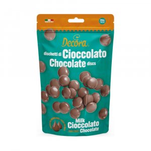 Schokoladenscheiben - Vollmilchschokolade (32 % Kakaoanteil) - Decora - 250 g Schokoladenscheiben - Vollmilchschokolade (32 % Kakaoanteil) - Decora - 250 g