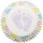 Muffinformen - Babyfe - Pastell - 75er-Pack