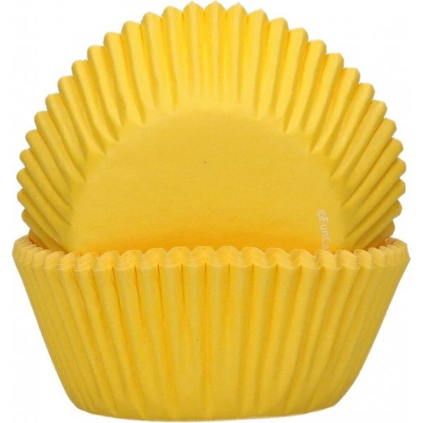Muffinformen - Gelb - Funcakes - 48er-Pack Muffinformen - Gelb - Funcakes - 48er-Pack