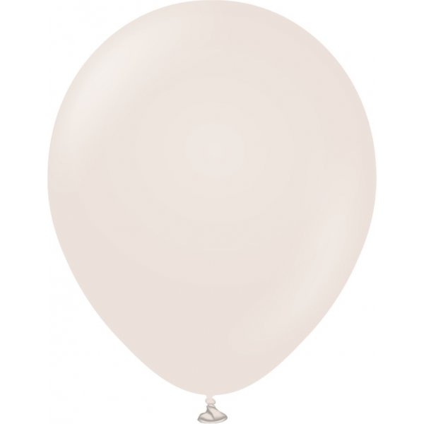 Luftballons einfarbig - Premium 45 cm - Weißer Sand