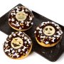 Schokoladendekoration für Halloween, Ø 3,8 cm - 12er-Packung Schokoladendekoration für Halloween, Ø 3,8 cm - 12er-Packung